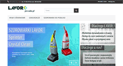 Desktop Screenshot of lavor.pro-sales.pl